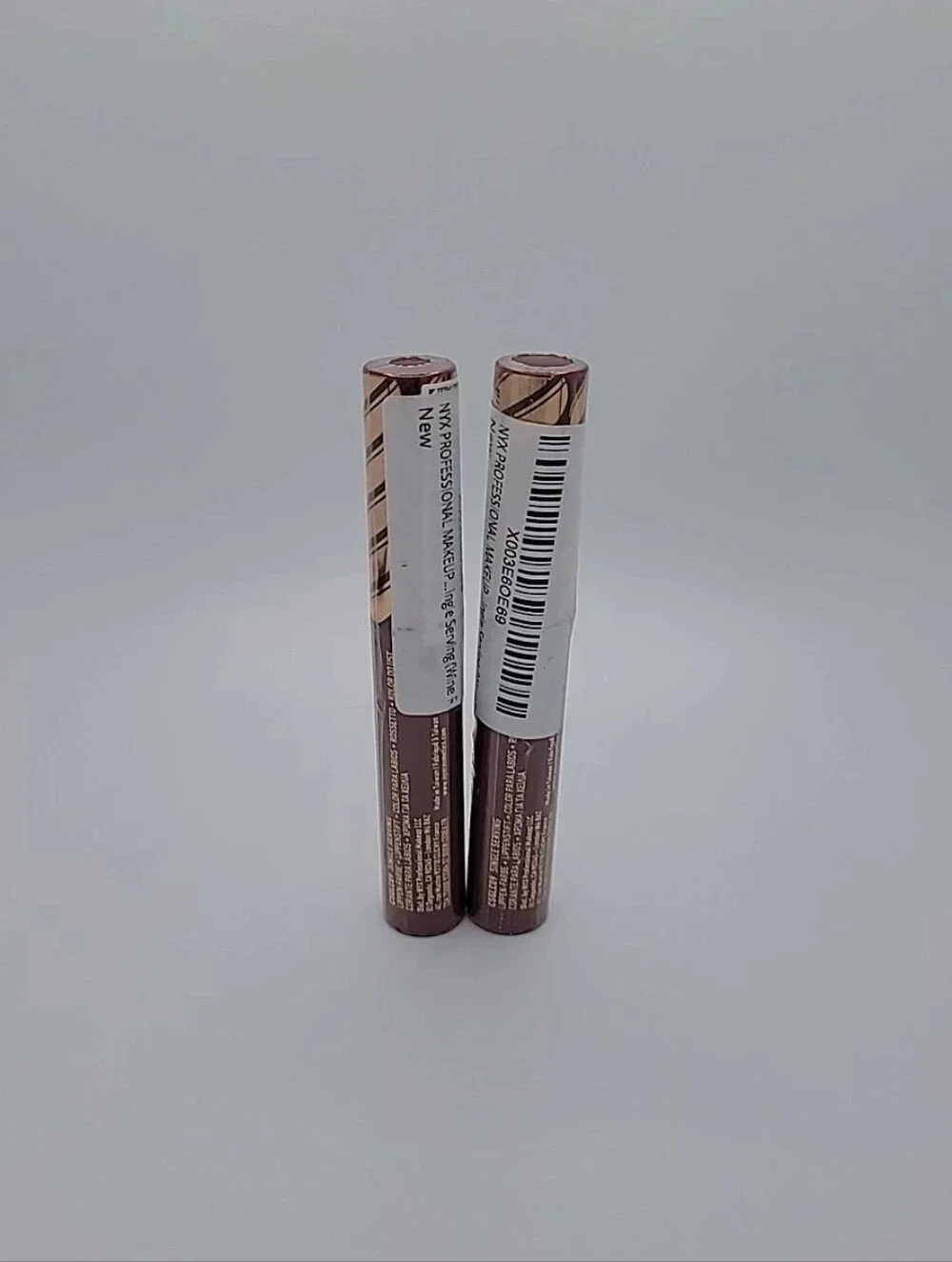 NEW 2x NYX Candy Slick Glowy Lip Color #CSGLC09 Single Serving SEALED